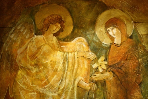 Malowidło z prawoławnej kaplicy w Atenach.