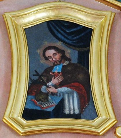 Wizerunek z kapliczki w Olzie.