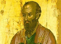 Ikona przedstawiająca św Pawła.