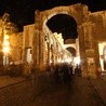 Pozostałości rzymskiej budowli w Damaszku.