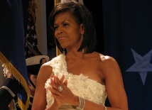 Michelle Obama - żona prezydenta USA.
