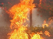 Pożar w Bytomiu