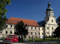 Kościół i zabudowania poklasztorne w Rudach Wielkich (Raciborskich).