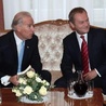 Wiceprezydent USA Joe Biden i premier Donald Tusk