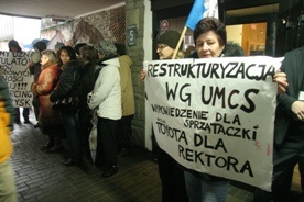 Lublin: Zwolnieni z UMCS