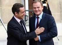Paryż: Spotkanie Sarkozy-Tusk