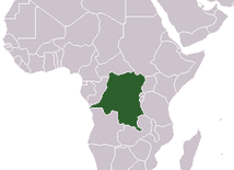 Położenie Demokratycznej Republiki Konga