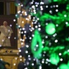 Choinka pod oknem papieskim