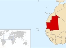 Położenie Mauretanii
