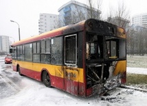 Kolejny pożar warszawskiego autobusu