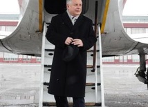 Prezydent Kaczyński przybył do Davos