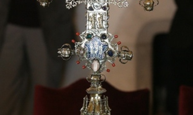 Odnowili krzyż - trofeum Jagiełły z 1410 r.