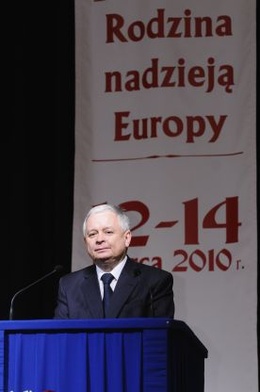 Lech Kaczyński: Rodzina będzie nadzieją Europy