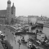 Rynek z Kościołem Mariackim Krakowie