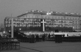 Ołtarz na Placu Piłsudskiego