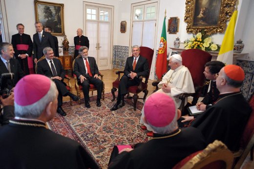 Papież spotkał się z portugalskim premierem