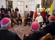 Papież spotkał się z portugalskim premierem