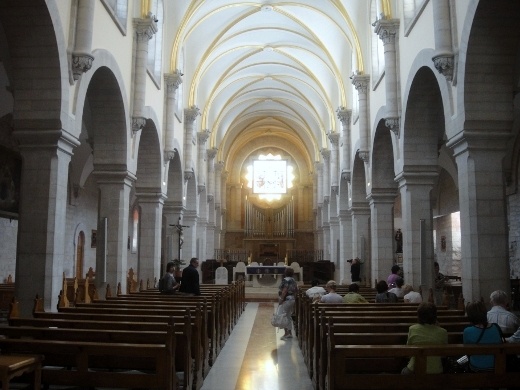 Wnętrze kościoła św. Katarzyny