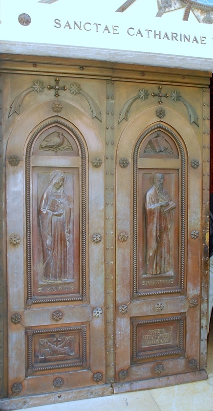 Fragment drzwi do kościoła św. Katarzyny