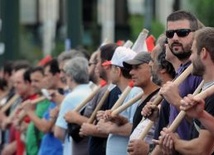 Grecja: Gaz łzawiący przeciw demonstrantom