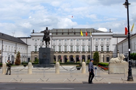Pałac Prezydencki bez barierek