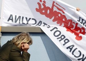 Dąbrowa Górnicza: Salowe okupują Urząd Miasta