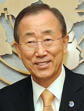 List Sekretarza Generalnego ONZ, Ban Ki Moon
