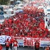 30 tys. "czerwonych koszul" protestowało w Bangkoku