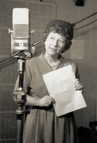 Irena Kwiatkowska na archiwalnym zdjęciu z marca 1949 r