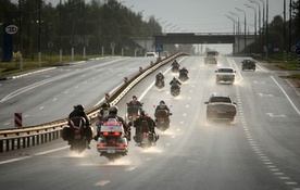 Motocykliści w niebezpieczeństwie