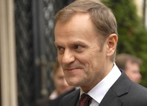 Premier Tusk  z wizytą na Ukrainie