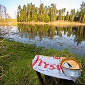 „Lesní rybník”, czyli leśny staw nad polską granicą w Dolni Oldřiš