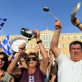 W Atenach wciąż protestują