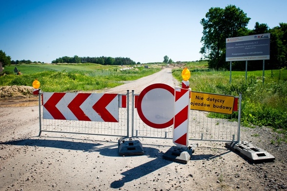 Impas na autostradzie