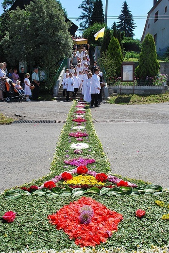 Procesja Bożego Ciała w Kluczu