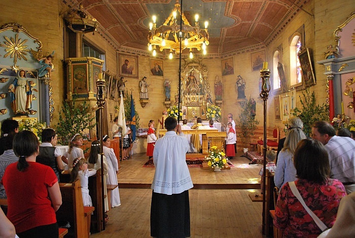 Procesja Bożego Ciała w Kluczu