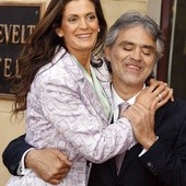 Andrea Bocelli  z żoną Veronicą