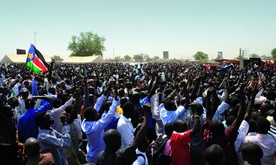 Ogłoszenie wyników referendum wywołało ogromną radość w południowym Sudanie