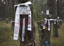 Katyński cmentarz pod Kijowem w 2012 r.