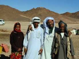 Beduini na Pustyni Synajskiej