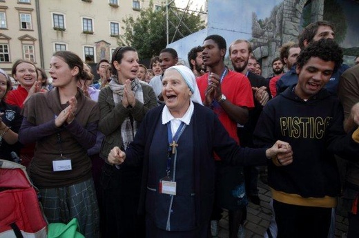 Ewangelizacja na krakowskim Rynku