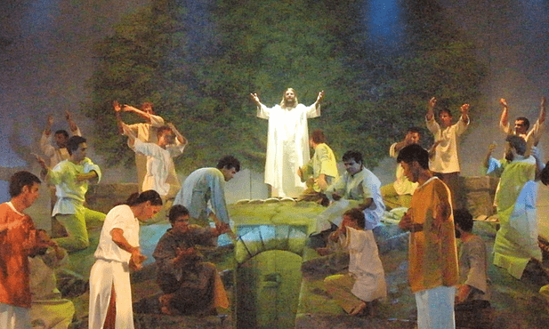 Jezus dotyka trędowatych