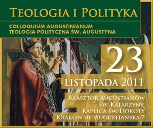 Colloquium Augustinianum: Teologia i polityka - 23 listopada