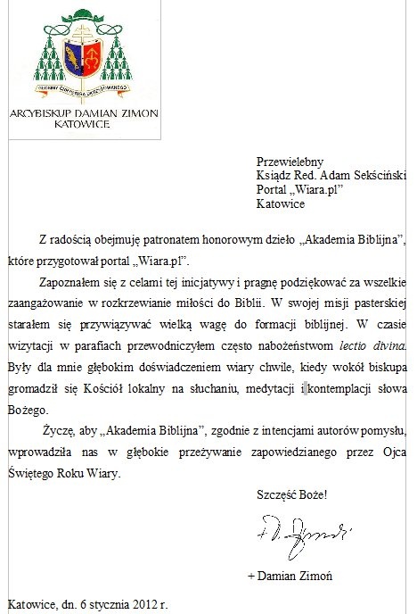 Akademia Biblijna - Idea