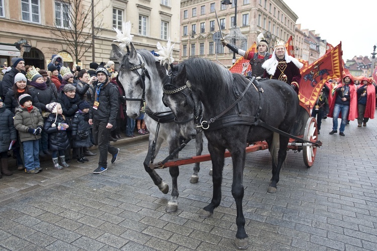 Orszak Trzech Króli w Warszawie