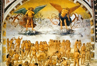 Luca Signorelli (ok. 1445–1523), Zmartwychwstanie ciał, fresk, 1499–1502 katedra Santa Maria i San Costanzo, Orvieto