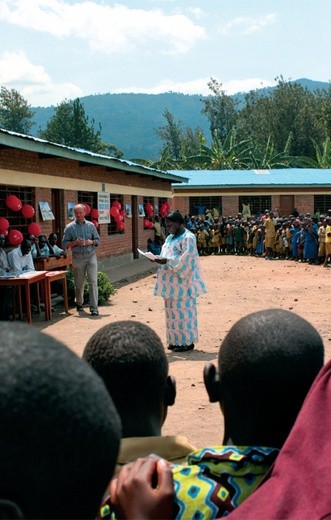 Szkoła w Rwandzie wyremontowna