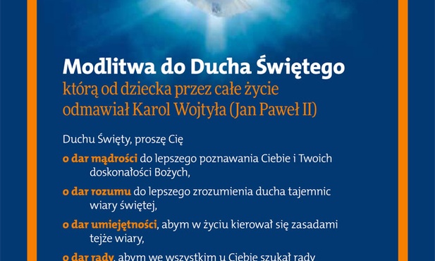 Modlitwa do Ducha Świętego