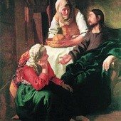 Jan Vermeer van Delft, Chrystus w domu Marty i Marii