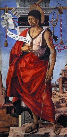 Francesco del Cossa, Święty Jan Chrzciciel